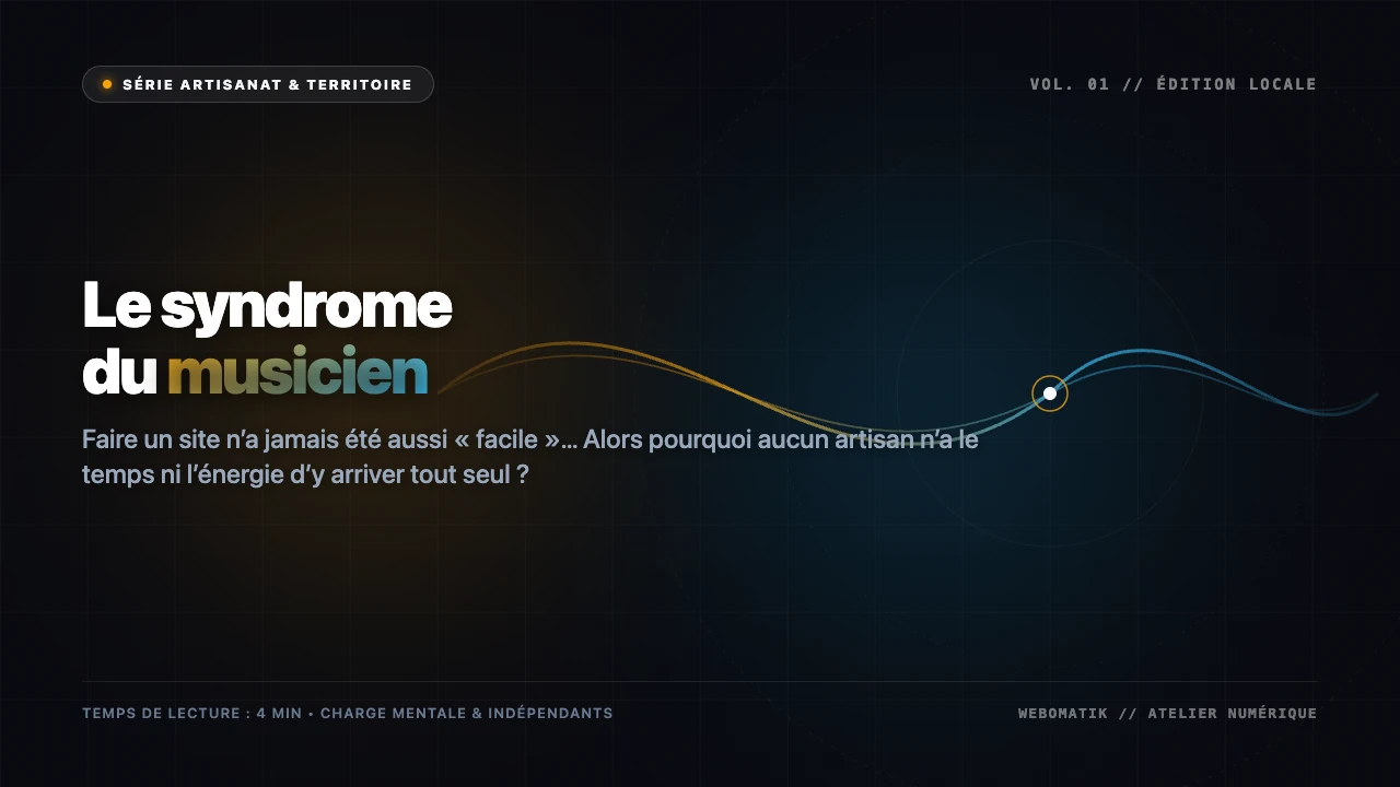 Faire un site n’a jamais été aussi « facile »… Alors pourquoi aucun artisan n’y arrive tout seul ?